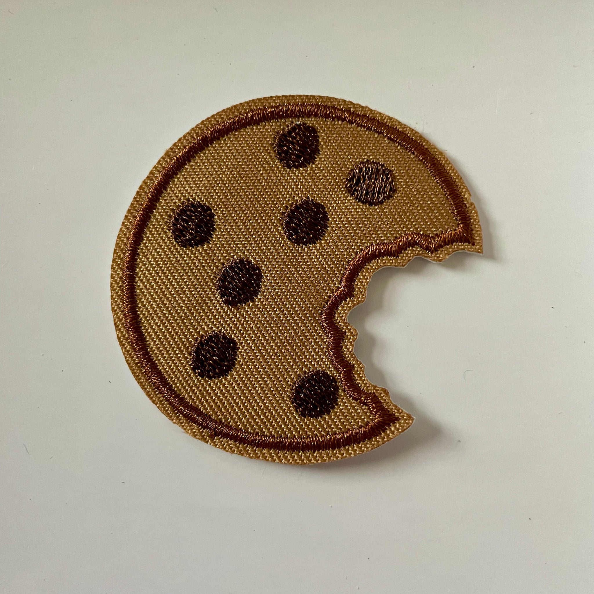 Choc chip cookie Embroidered Patch