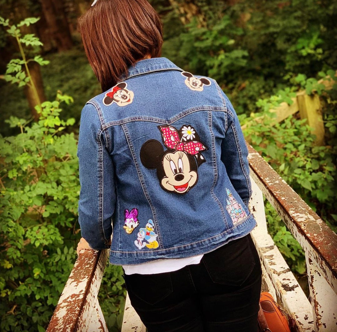 Mabel and Roo character fabric ribbon patches