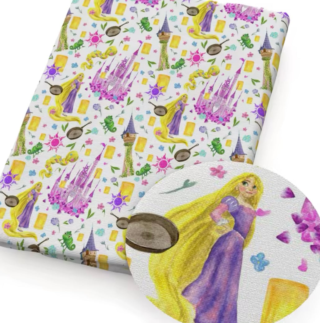 Rapunzel polyCotton Fabric Half Yard (18” x 55”)