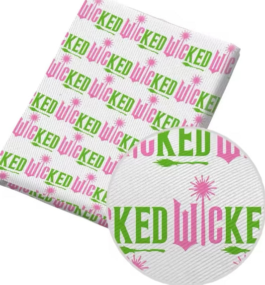 Wicked PolyCotton Fabric Half Yard (18” x 55”)