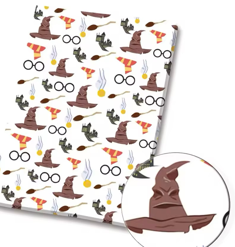 Harry Potter polyCotton Fabric Half Yard (18” x 55”)