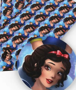 Snow White Polycotton Fabric Half Yard (18” x 50”)