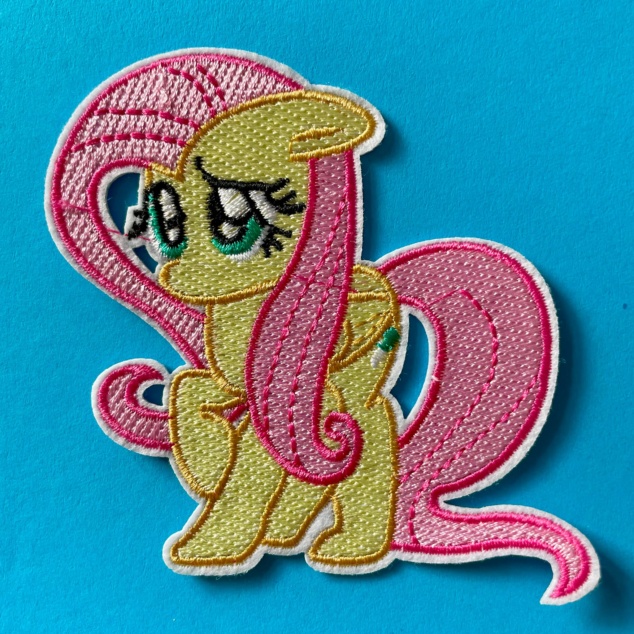 My Little pony Fluttershy Embroidered Patch