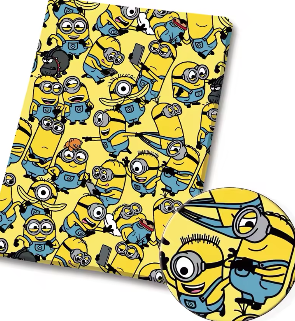 Minions polyCotton Fabric Half Yard (18” x 55”)