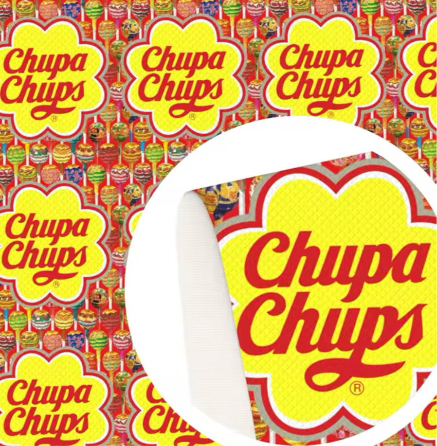 Chups Chups lolly PolyCotton Fabric Half Yard (18” x 55”)