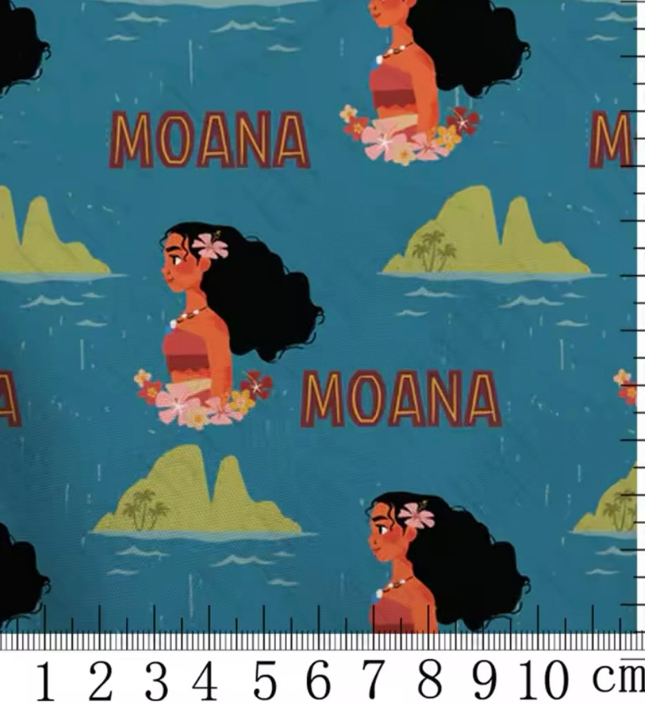 Moana polyCotton Fabric Half Yard (18” x 55”)