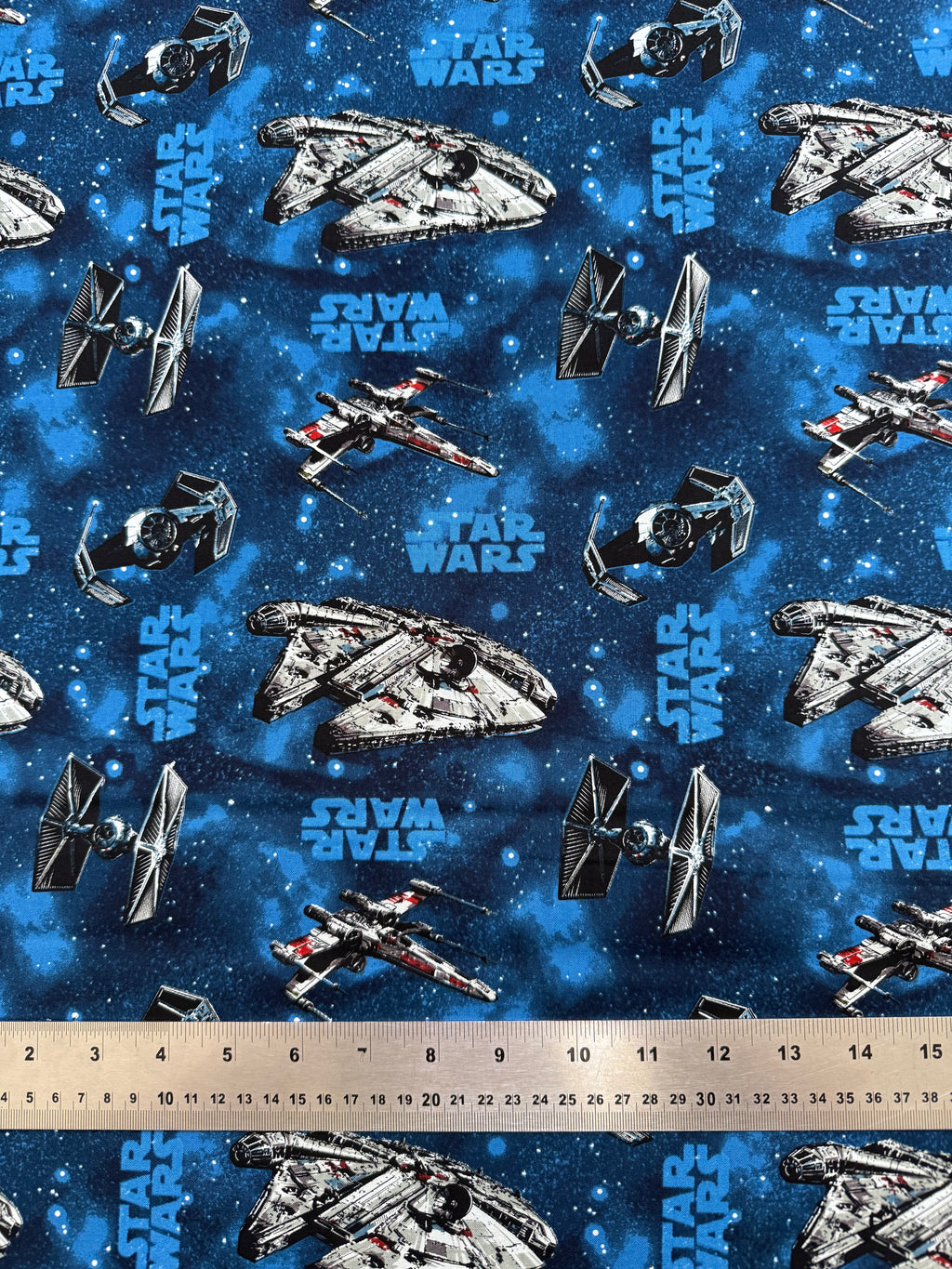 Star Wars Cotton Fabric - Half Yard (18” x 55”)