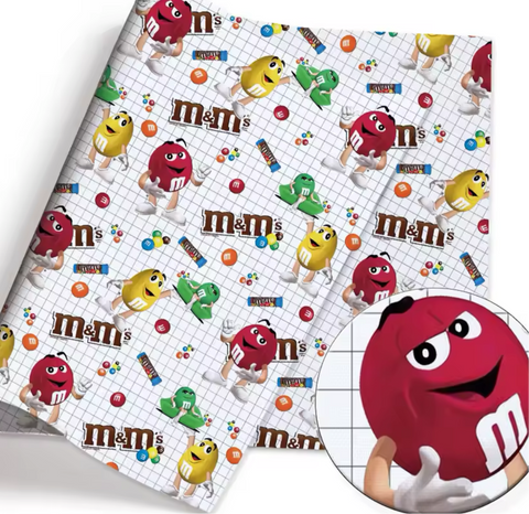 M & M's polyCotton Fabric Half Yard (18” x 55”)