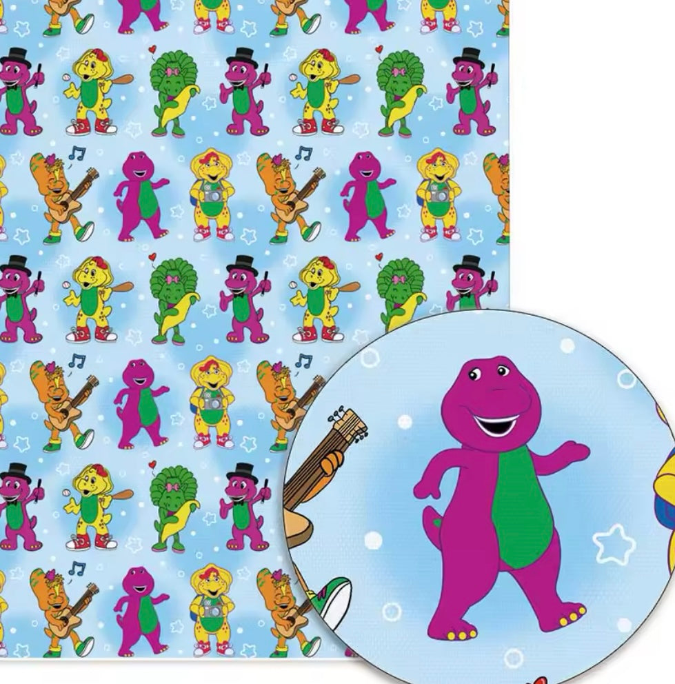 Barney polyCotton Fabric Half Yard (18” x 55”)