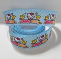 Cute Bow Cat Grosgrain Ribbon