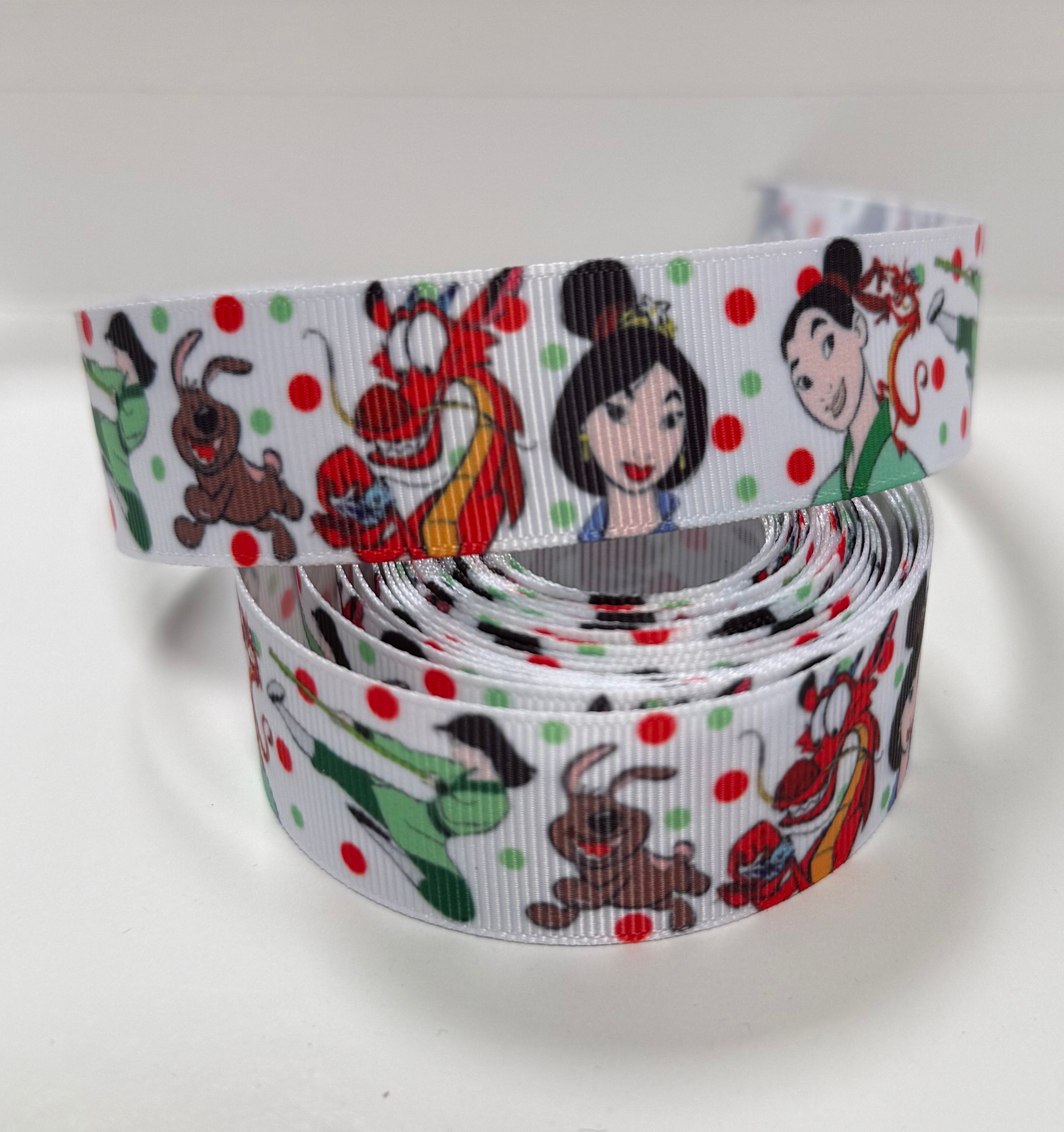 Chinese Warrior Princess Grosgrain Ribbon (Copy)