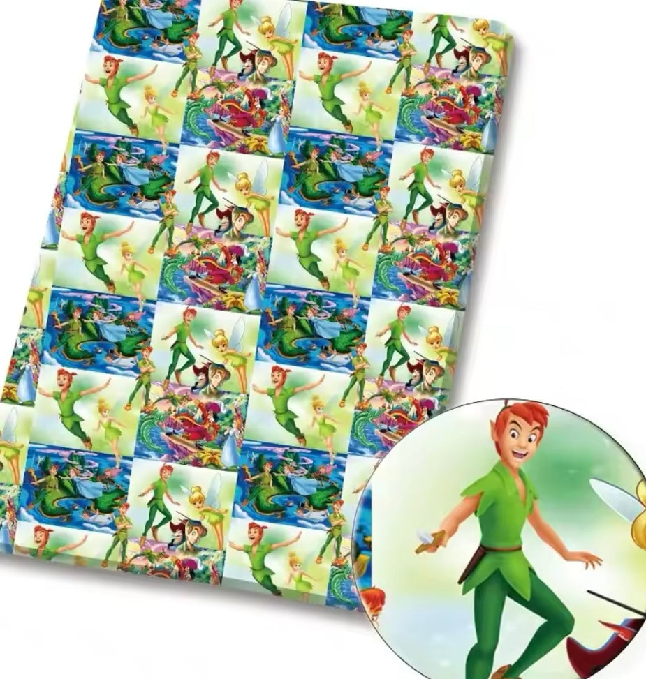 Peter Pan Polycotton Fabric Half Yard (18” x 50”)