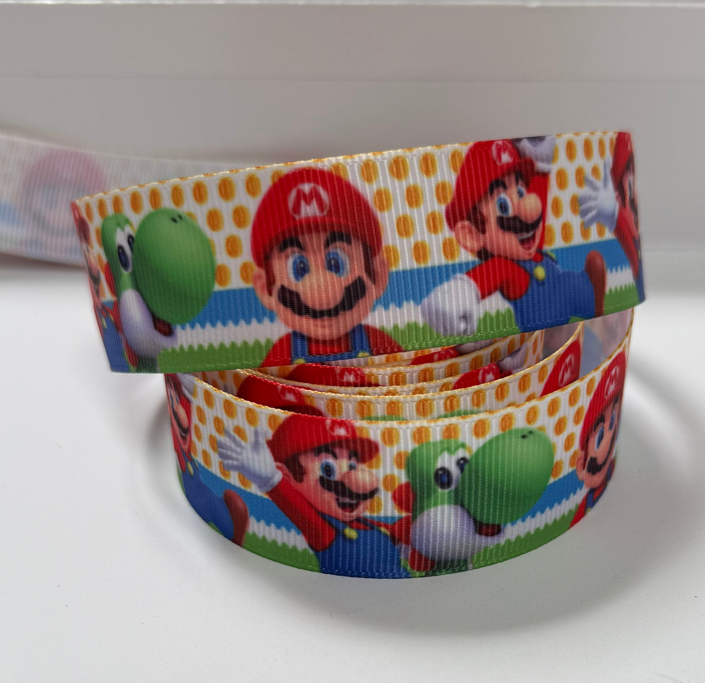 Plumber Brothers Game Grosgrain Ribbon