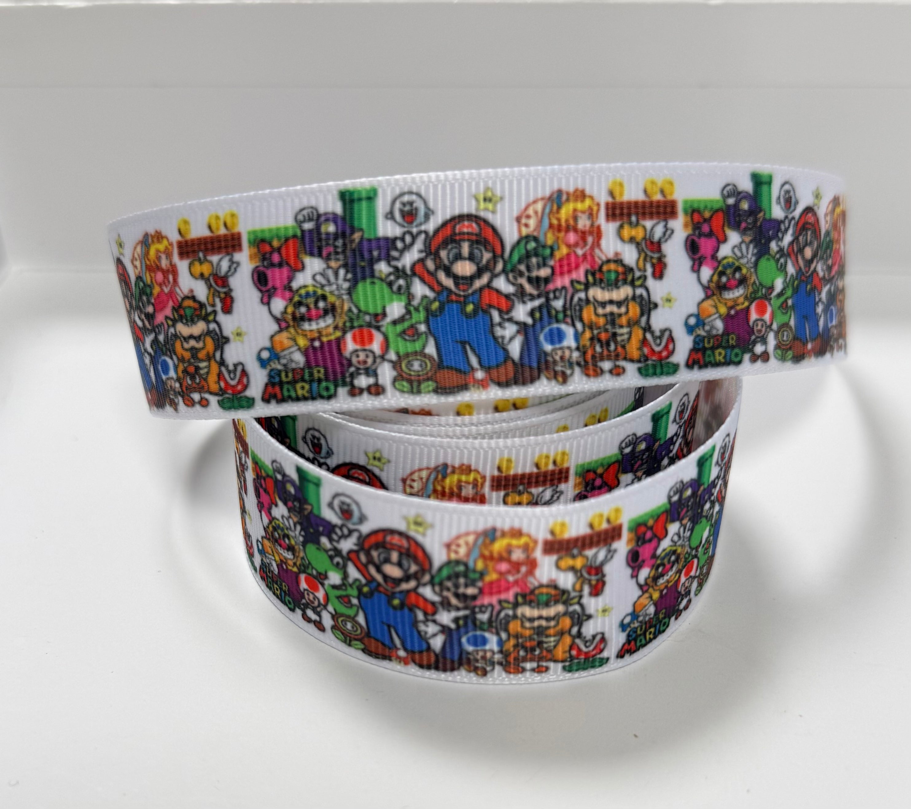 Plumber Brothers Game Grosgrain Ribbon