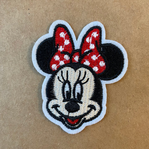 Minnie Embroidered Patch