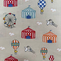 Peanuts Charlie Brown Snoopy Circus Cotton Fabric - Half Yard (18” x 55”)