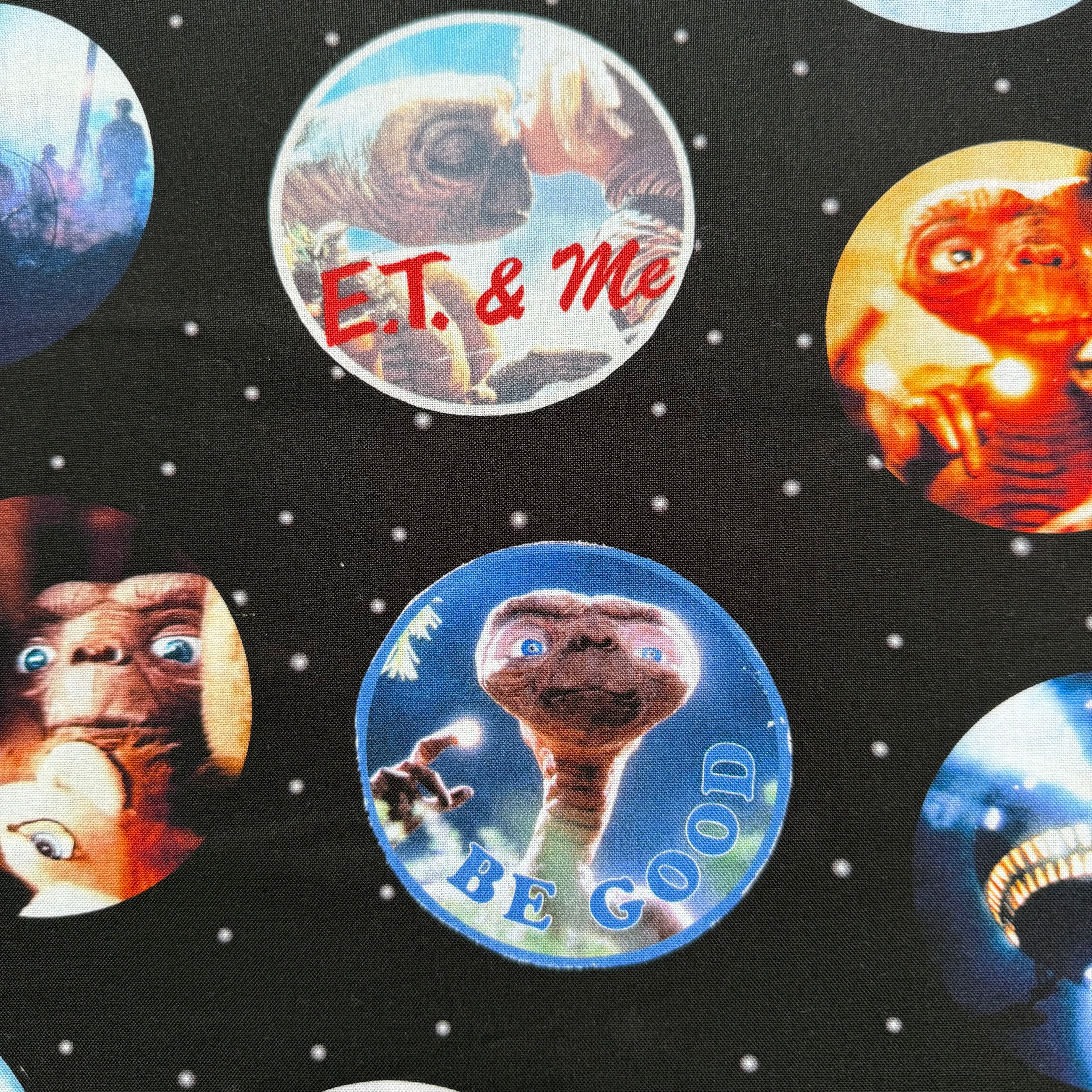 ET Alien Cotton Fabric - Half Yard (18” x 55”)