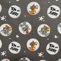 Tom and Jerry Cotton Fabric - Half Yard (18” x 55”)