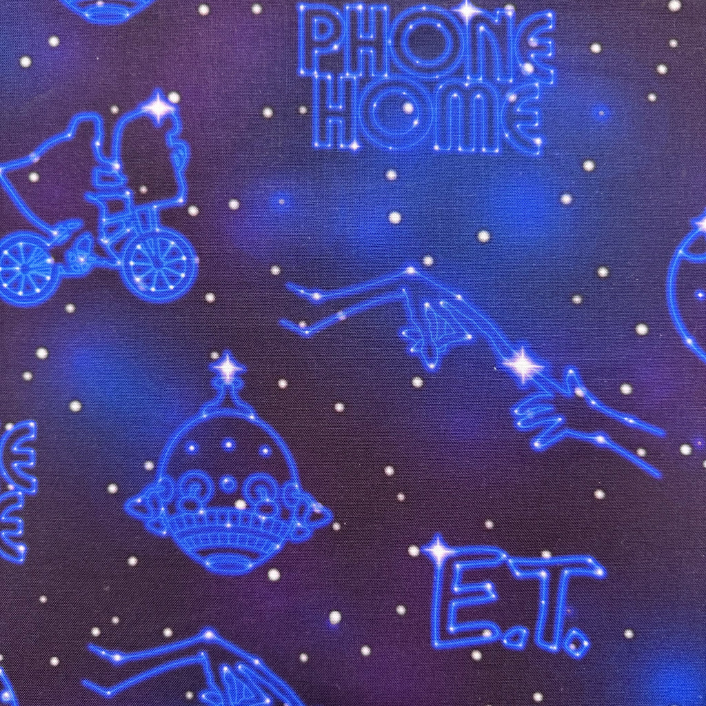 ET Alien Cotton Fabric - Half Yard (18” x 55”)