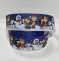Cartoon Dog Christmas Grosgrain Ribbon