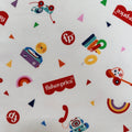 Fisher Price Retro Toys Cotton Fabric - Half Yard (18” x 55”)