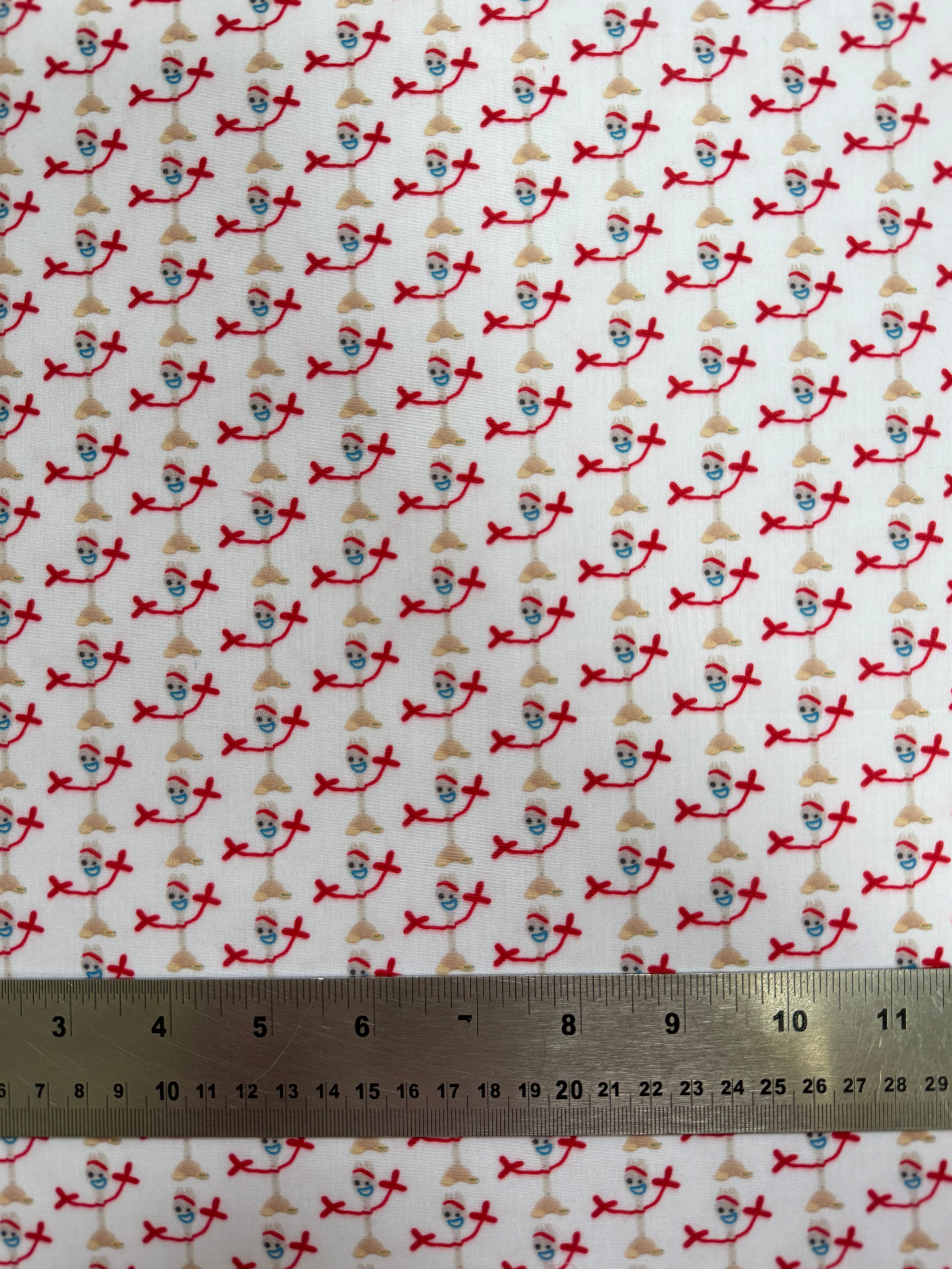 Toy Spork polyCotton Fabric - Half Yard (18” x 55”)