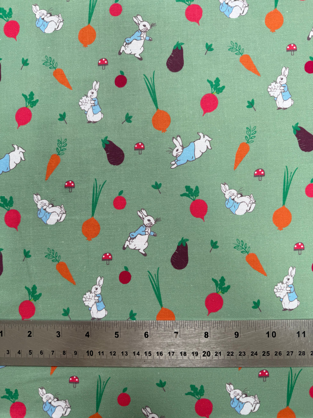 Peter Rabbit Cotton Fabric - Half Yard (18” x L 55”)