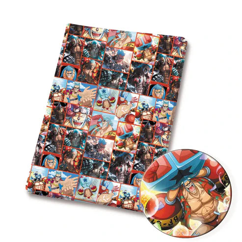 Anime Pirate Polycotton Fabric - Half Yard (18” x 55”) 12726