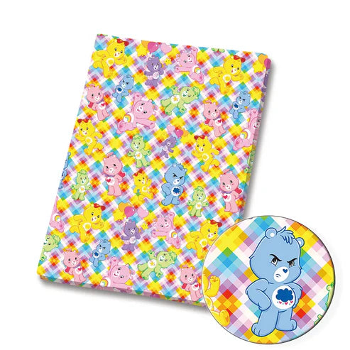 Bear Friends Polycotton Fabric - Half Yard (18” x 55”) 25837