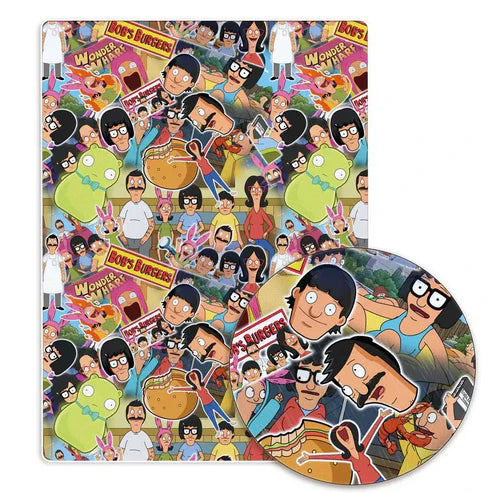 Bob's Burgers Polycotton Fabric - Half Yard (18” x 55”) 82037
