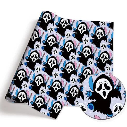 Horror-Inspired Polycotton Fabric - Half Yard (18” x 55”) 83086