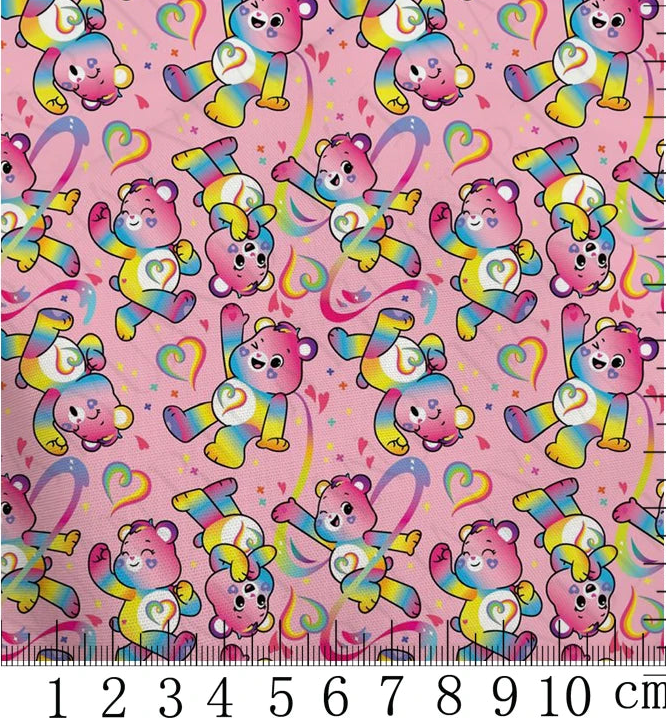 Togetherness Bear polyCotton Fabric Half Yard (18” x 55”)