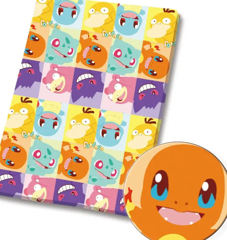 Pokemon polyCotton Fabric Half Yard (18” x 55”)