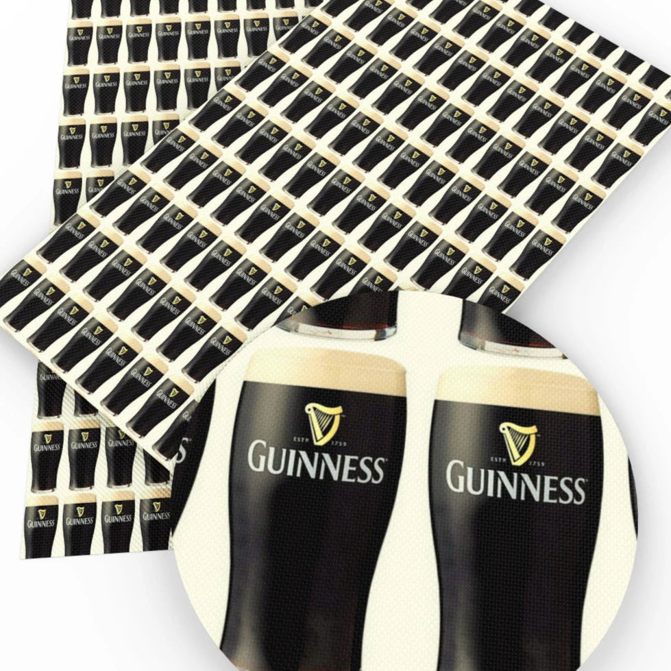 Guinness polyCotton Fabric Half Yard (18” x 55”)