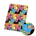 Pixel Blocks game Polycotton Fabric - Half Yard (18” x 55”) 4528
