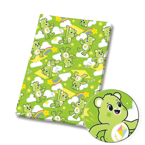 Bear Friends Polycotton Fabric - Half Yard (18” x 55”) 9889