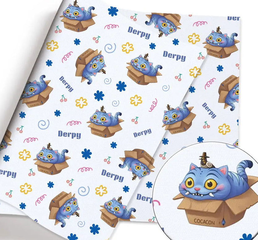 KPop Demon Hunters Derpy polyCotton Fabric Half Yard (18” x 55”) 47484
