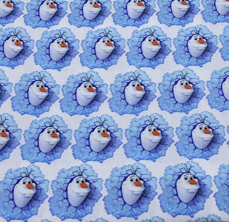 Olaf polyCotton Fabric Half Yard (18” x 55”)