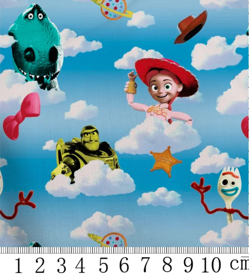 Toy Story polyCotton Fabric Half Yard (18” x 55”)