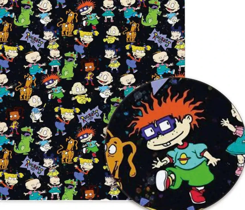 Rugrats Cotton Fabric Half Yard (18” x 55”)