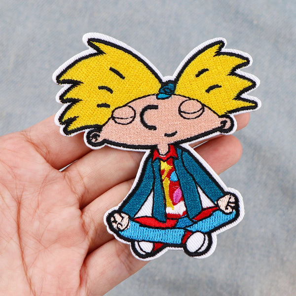 Hey Arnold Embroidered Patch