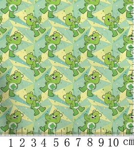 Good Luck Bear polyCotton Fabric Half Yard (18” x 55”)
