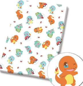 Pokemon PolyCotton Fabric Half Yard (18” x 55”)