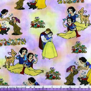 Snow White polyCotton Fabric Half Yard (18” x 55”)