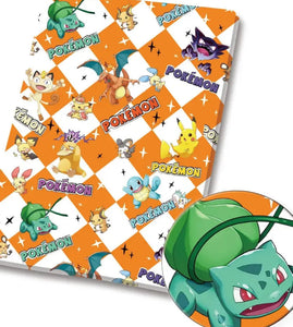 Pokemon polyCotton Fabric Half Yard (18” x 55”)