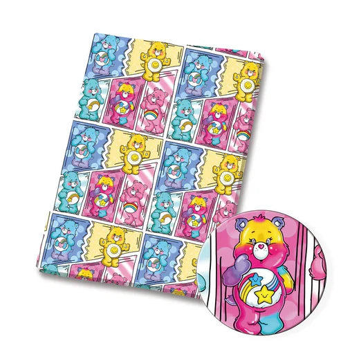 Bear Friends Polycotton Fabric - Half Yard (18” x 55”) 45553