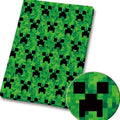 Pixel-Block Game Polycotton Fabric - Half Yard (18” x 55”) 9503