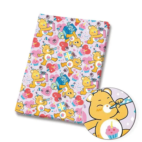Bear Friends Polycotton Fabric - Half Yard (18” x 55”) 80705