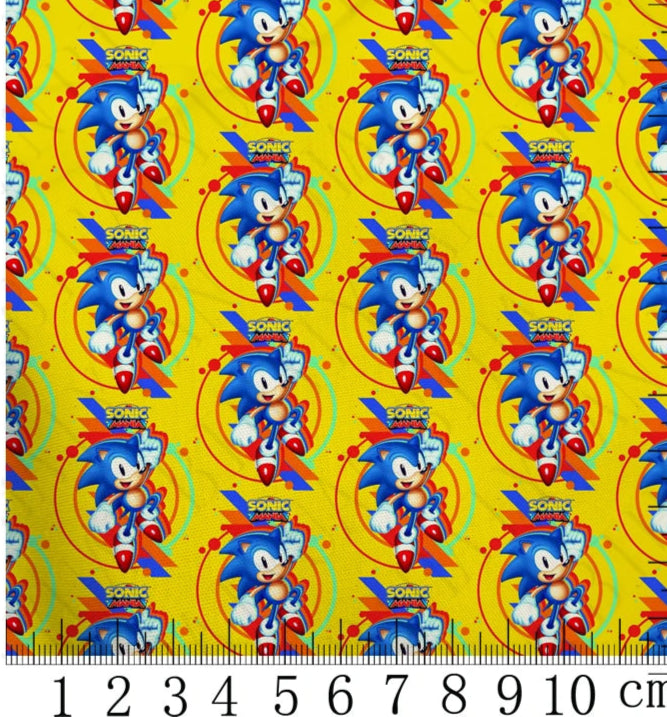 Sonic PolyCotton Fabric Half Yard (18” x 55”)