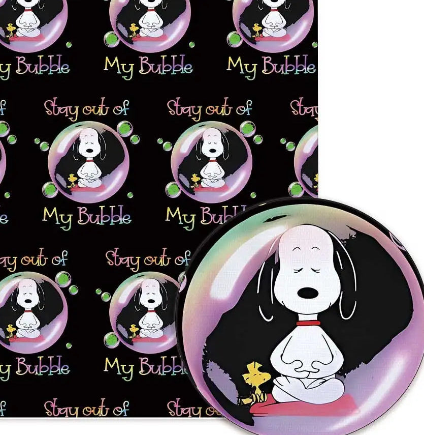 Snoopy polyCotton Fabric Half Yard (18” x 55”) 33508